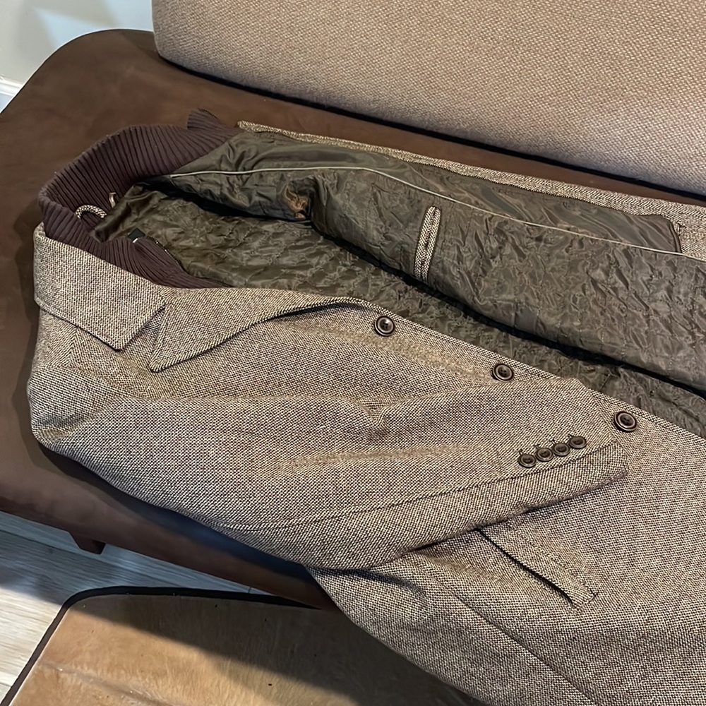 Kennth Cole tailored pea coat - Picture 2 of 5